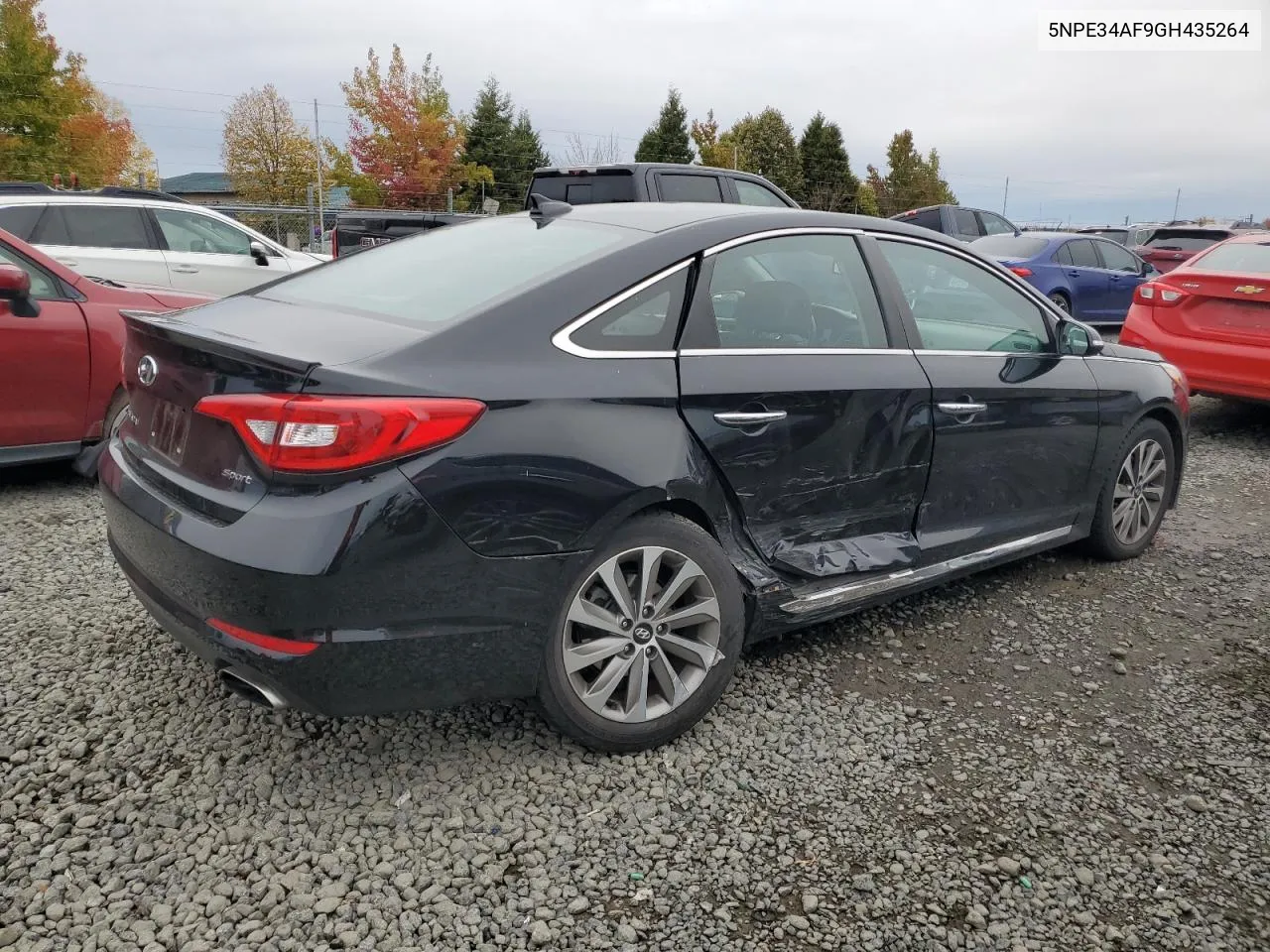 2016 Hyundai Sonata Sport VIN: 5NPE34AF9GH435264 Lot: 76757684