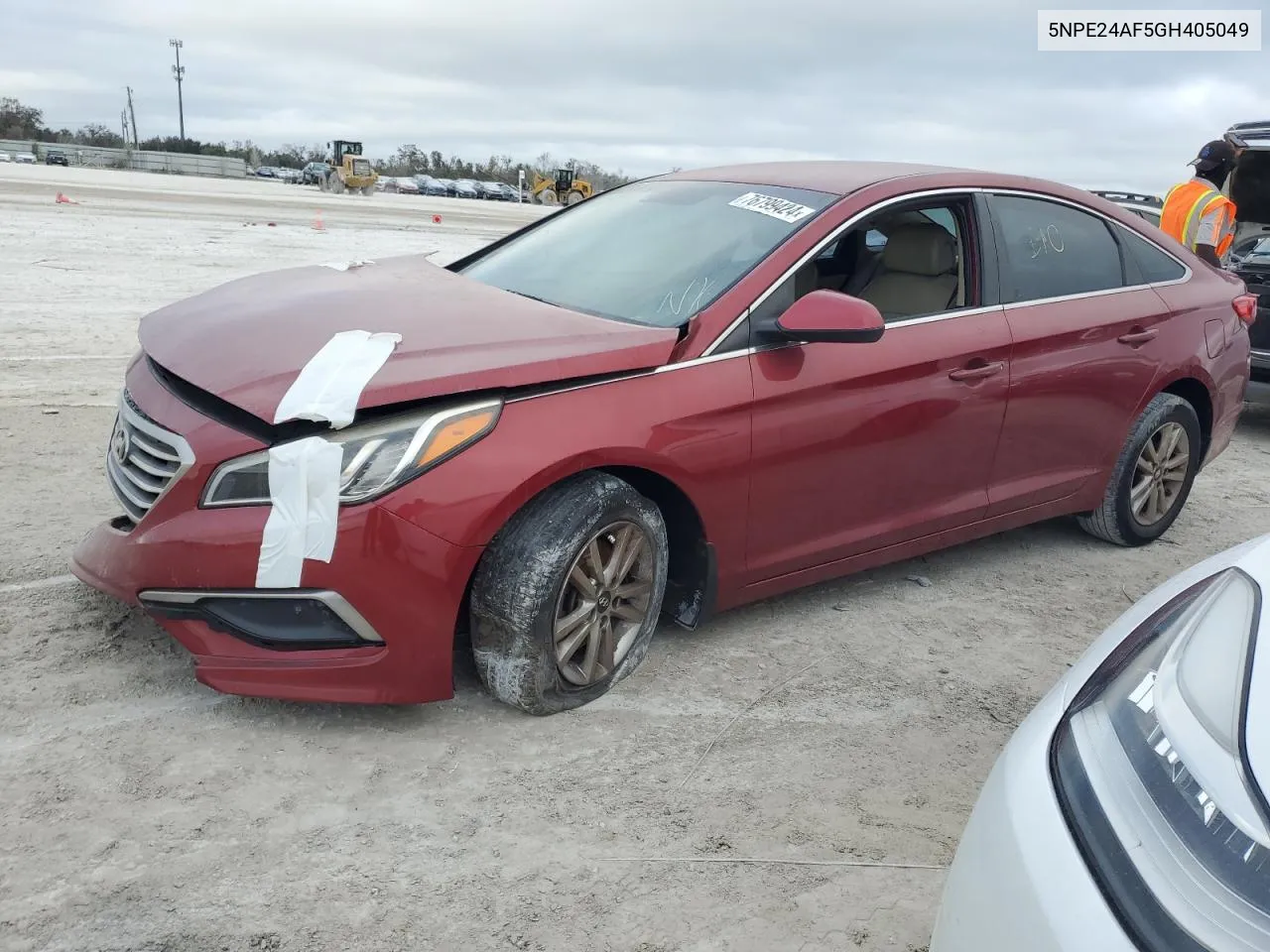 2016 Hyundai Sonata Se VIN: 5NPE24AF5GH405049 Lot: 76799424