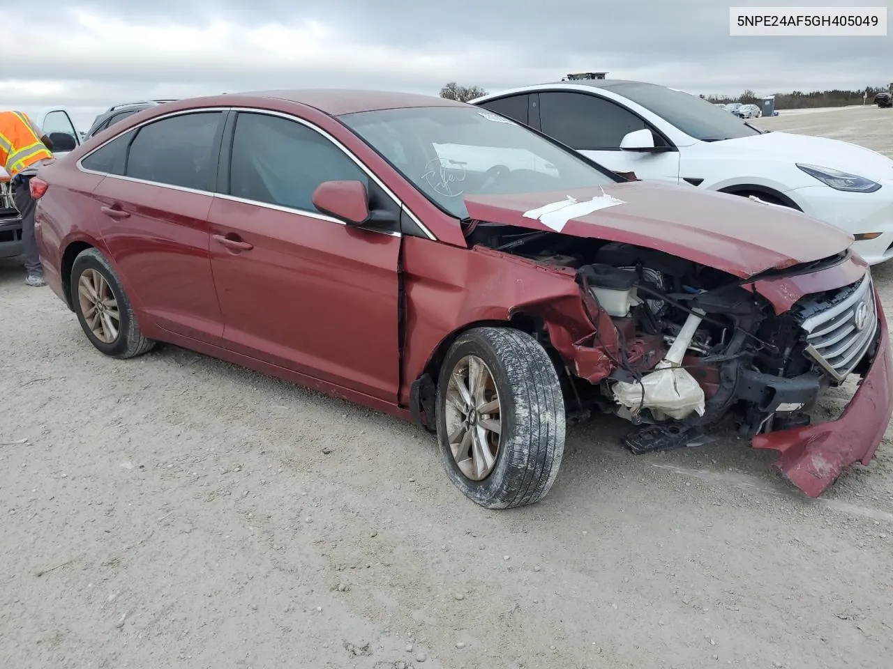 2016 Hyundai Sonata Se VIN: 5NPE24AF5GH405049 Lot: 76799424