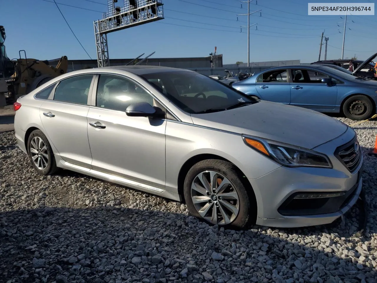 2016 Hyundai Sonata Sport VIN: 5NPE34AF2GH396744 Lot: 76908684