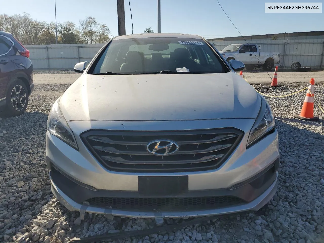 2016 Hyundai Sonata Sport VIN: 5NPE34AF2GH396744 Lot: 76908684