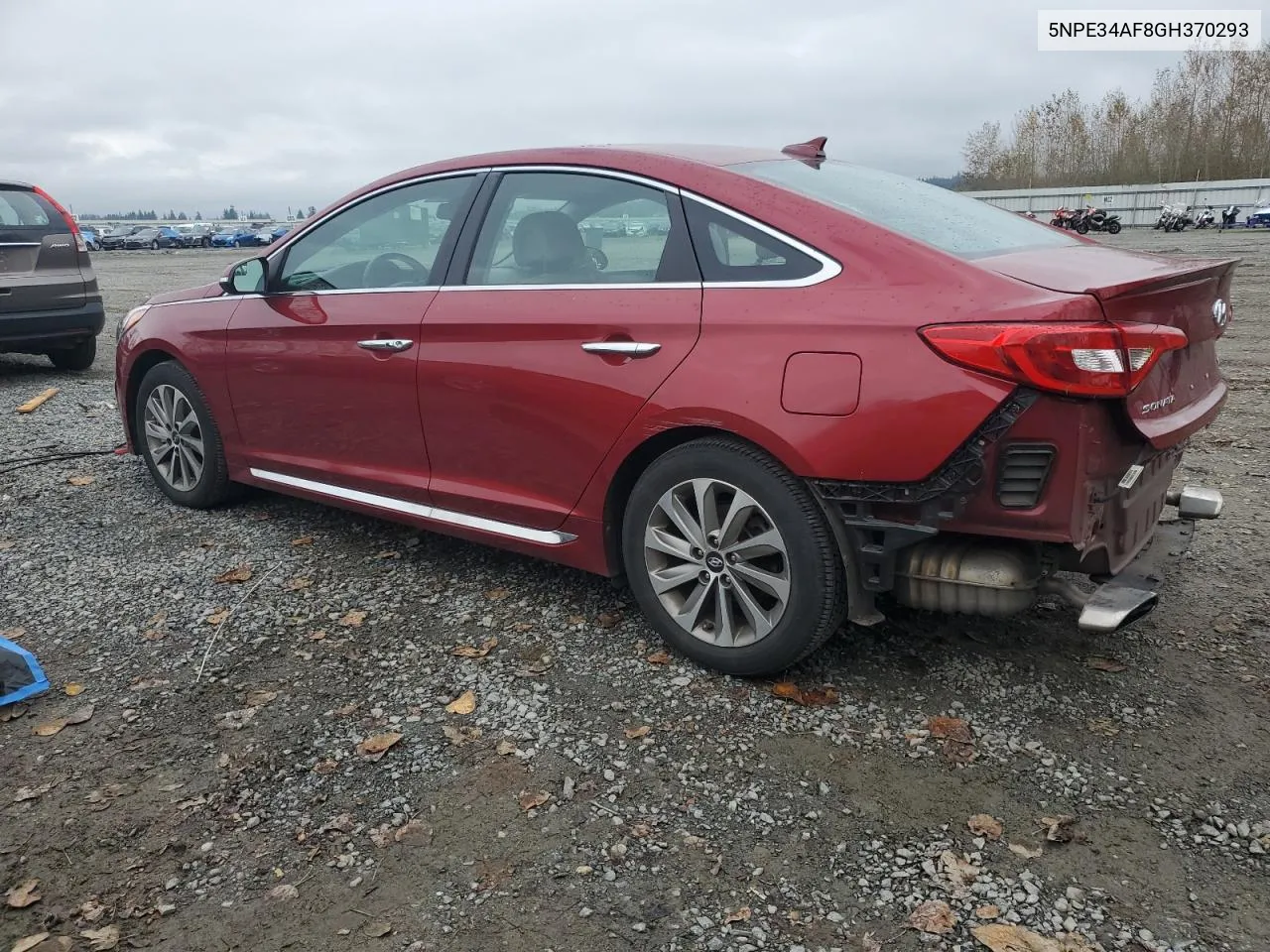 2016 Hyundai Sonata Sport VIN: 5NPE34AF8GH370293 Lot: 76977594