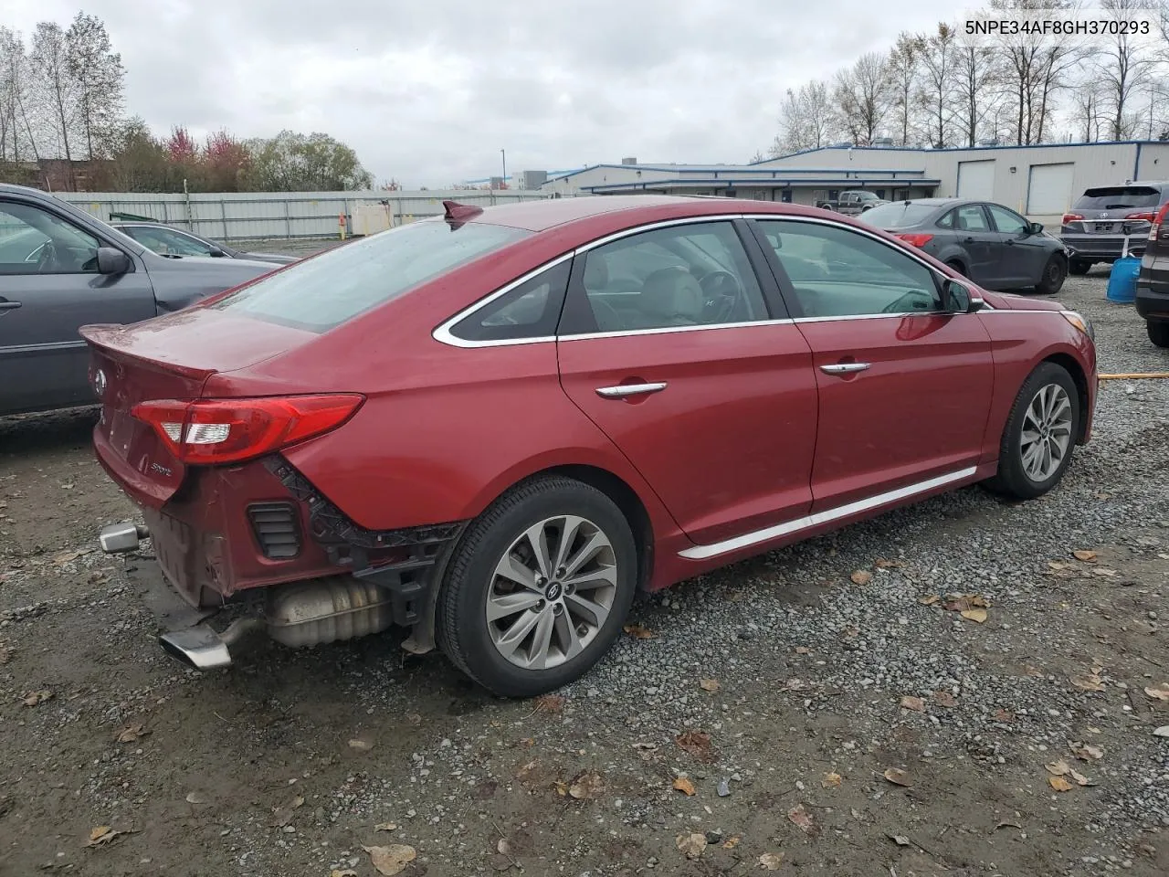 2016 Hyundai Sonata Sport VIN: 5NPE34AF8GH370293 Lot: 76977594