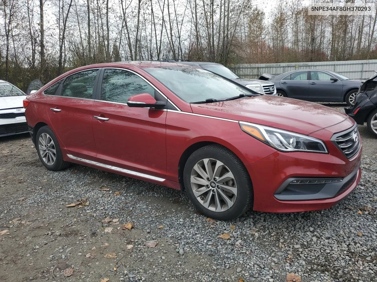 2016 Hyundai Sonata Sport VIN: 5NPE34AF8GH370293 Lot: 76977594