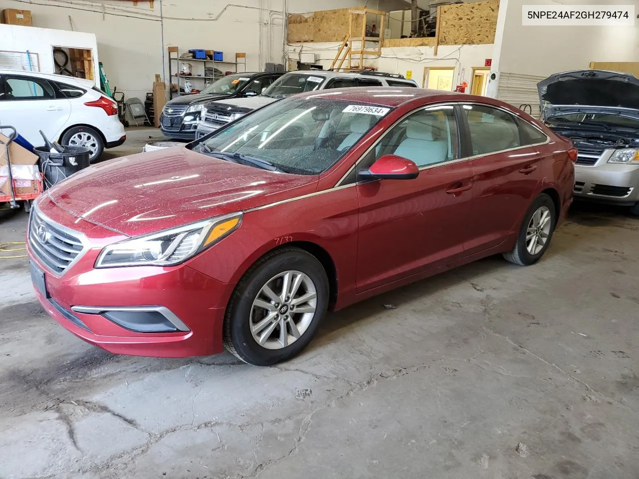 5NPE24AF2GH279474 2016 Hyundai Sonata Se