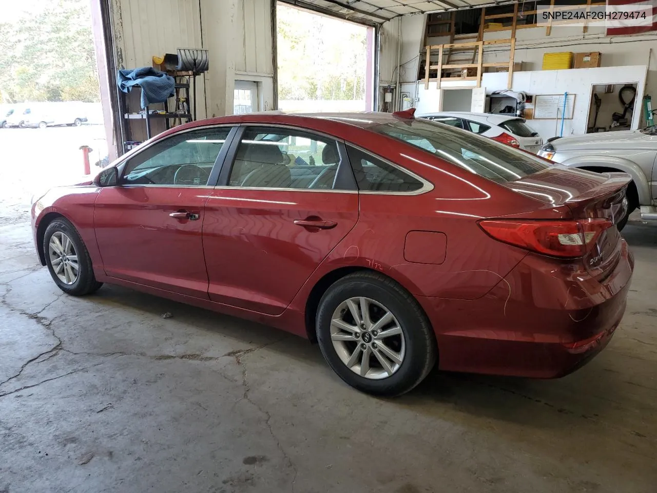 2016 Hyundai Sonata Se VIN: 5NPE24AF2GH279474 Lot: 76979634