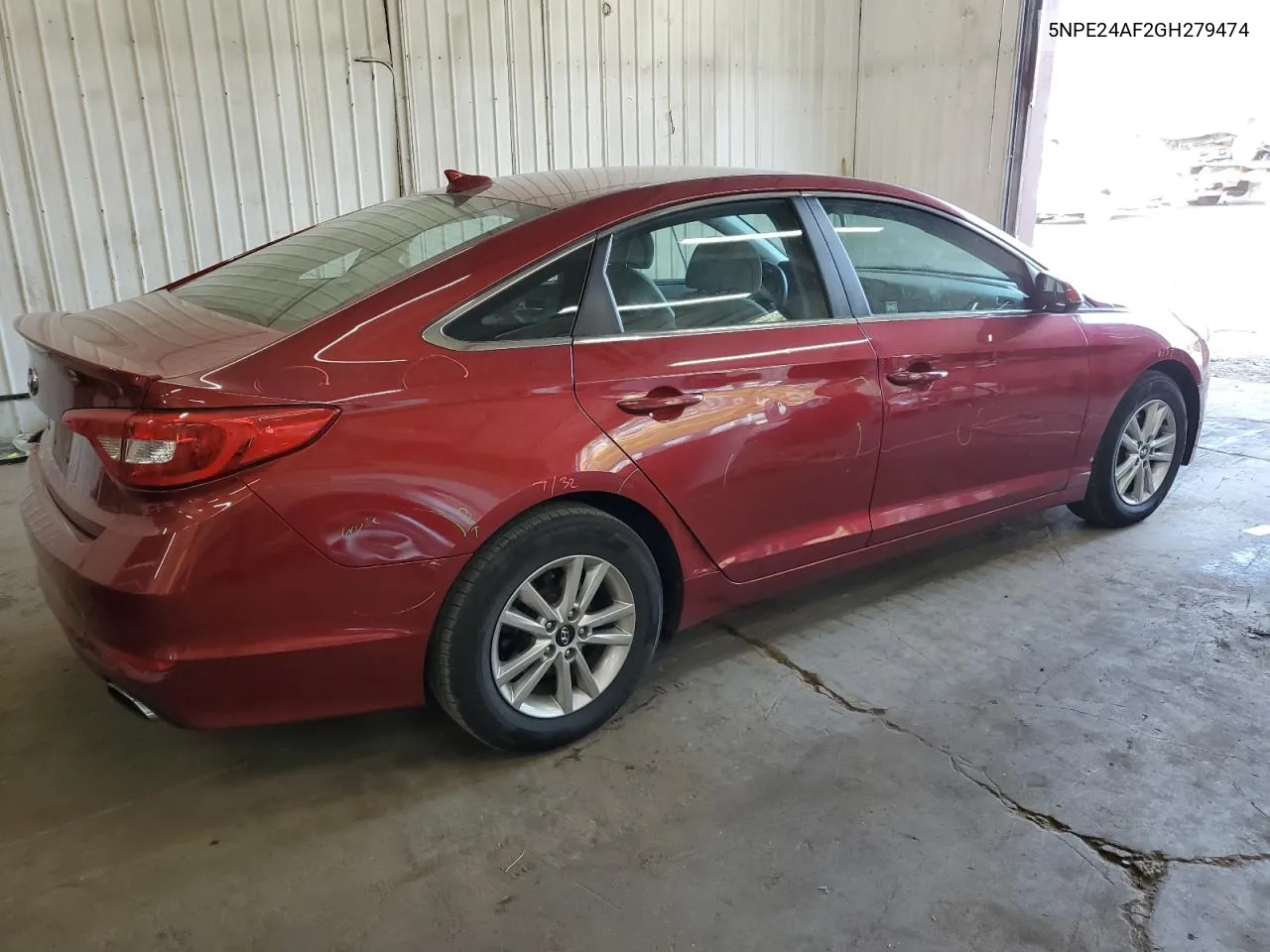 2016 Hyundai Sonata Se VIN: 5NPE24AF2GH279474 Lot: 76979634