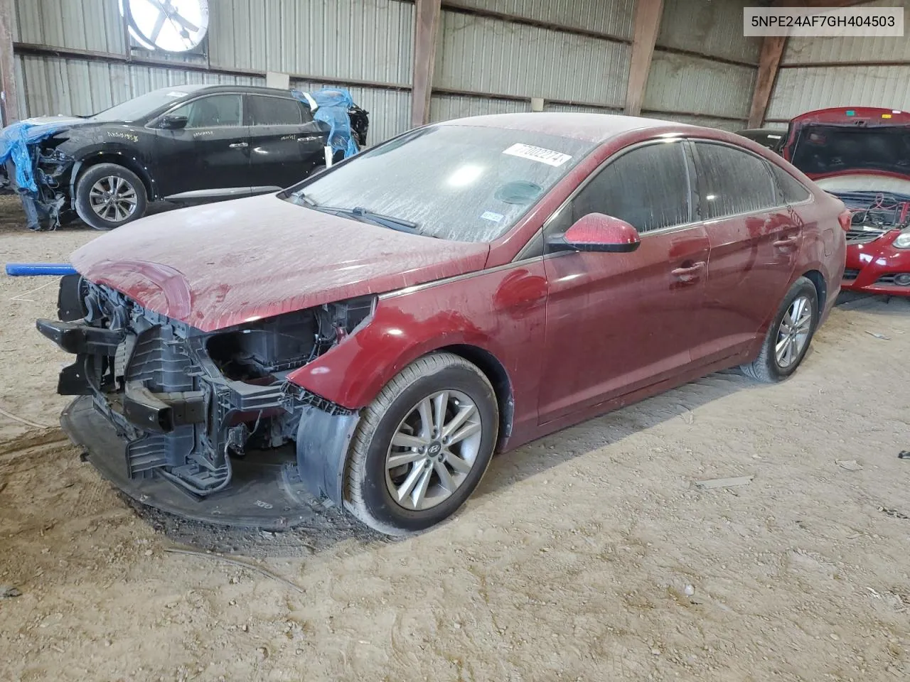 2016 Hyundai Sonata Se VIN: 5NPE24AF7GH404503 Lot: 77002274