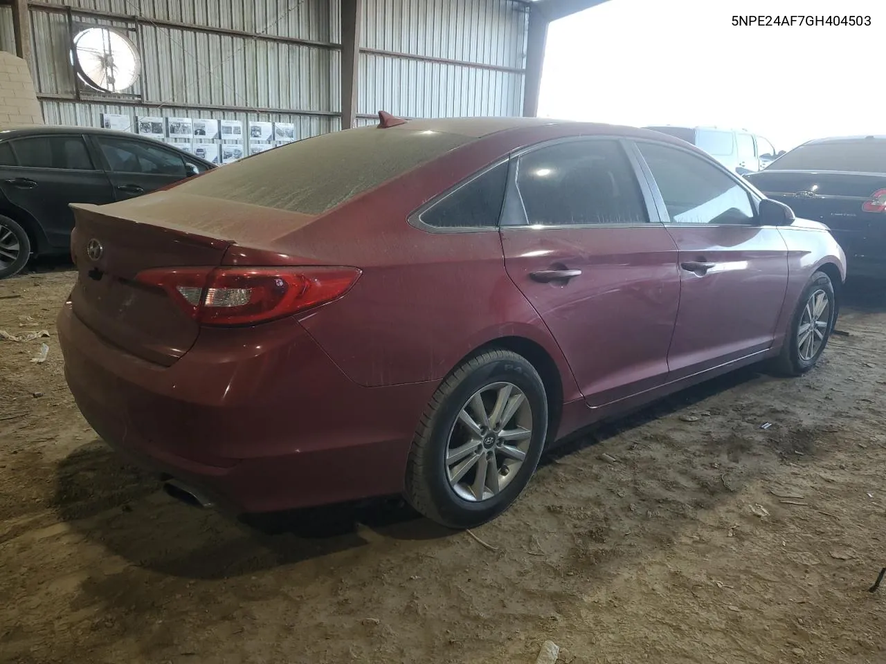 2016 Hyundai Sonata Se VIN: 5NPE24AF7GH404503 Lot: 77002274