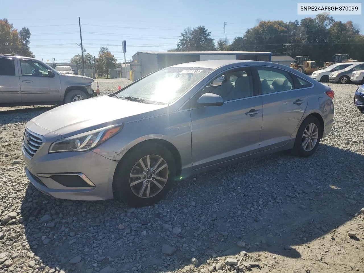 2016 Hyundai Sonata Se VIN: 5NPE24AF8GH370099 Lot: 77071494