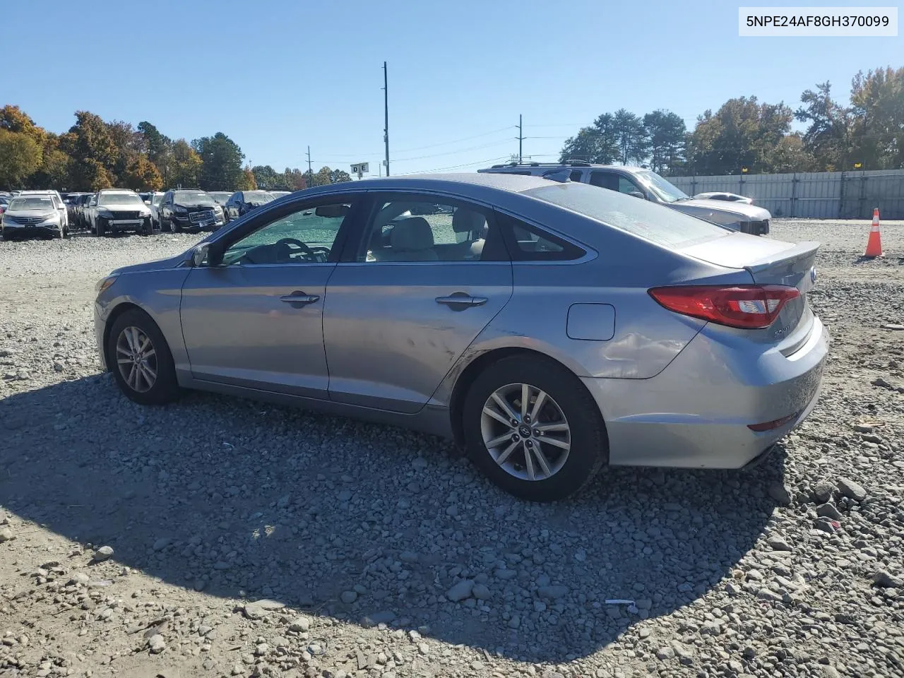 2016 Hyundai Sonata Se VIN: 5NPE24AF8GH370099 Lot: 77071494