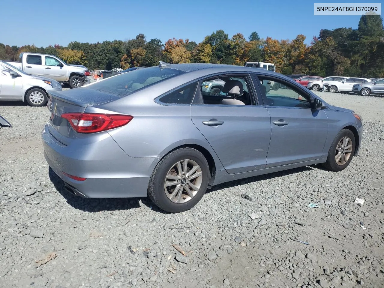 2016 Hyundai Sonata Se VIN: 5NPE24AF8GH370099 Lot: 77071494