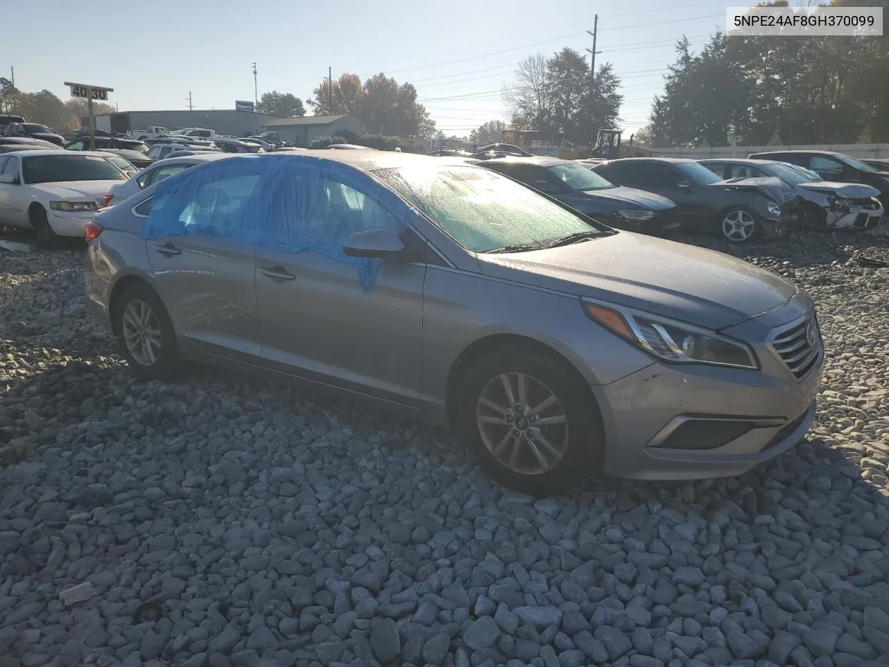 2016 Hyundai Sonata Se VIN: 5NPE24AF8GH370099 Lot: 77071494