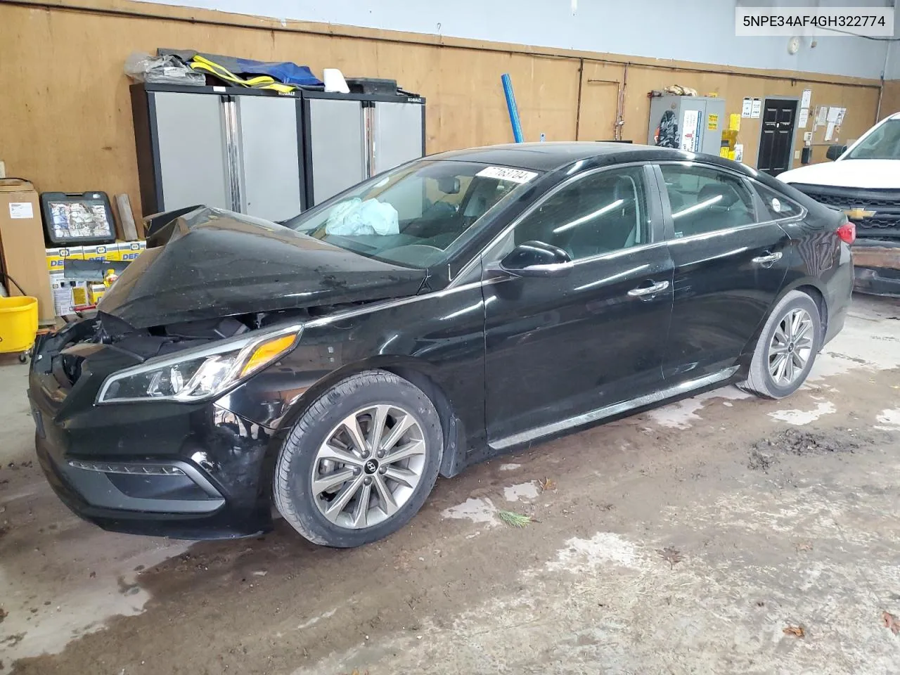 2016 Hyundai Sonata Sport VIN: 5NPE34AF4GH322774 Lot: 77163704