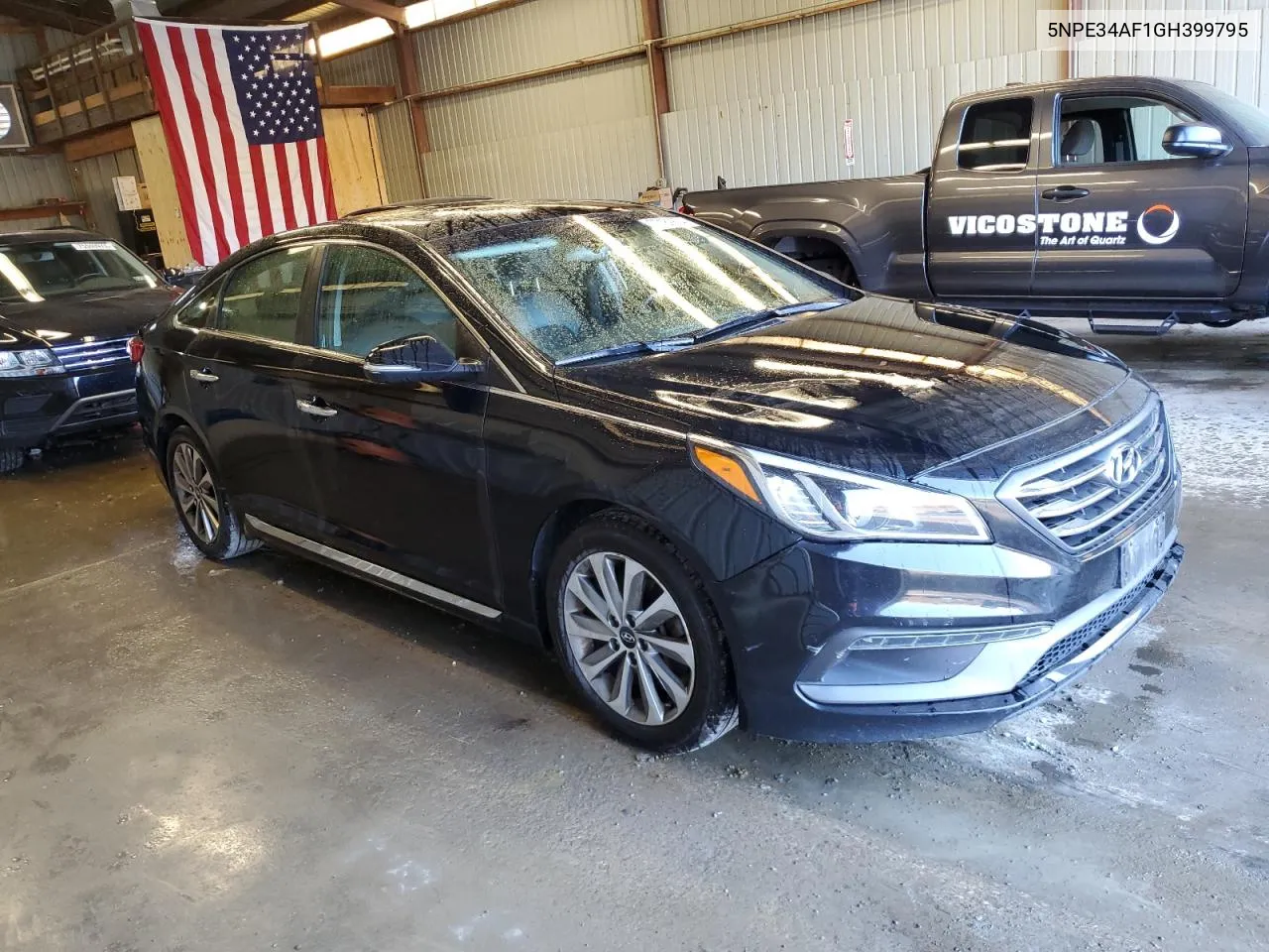 2016 Hyundai Sonata Sport VIN: 5NPE34AF1GH399795 Lot: 77189874