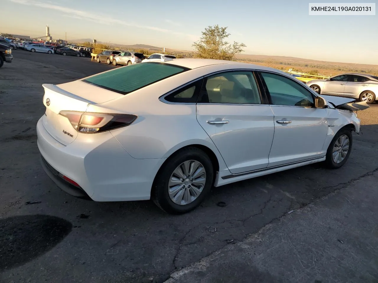 2016 Hyundai Sonata Hybrid VIN: KMHE24L19GA020131 Lot: 77224284