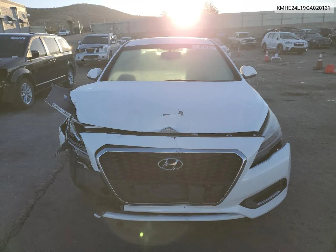 2016 Hyundai Sonata Hybrid VIN: KMHE24L19GA020131 Lot: 77224284