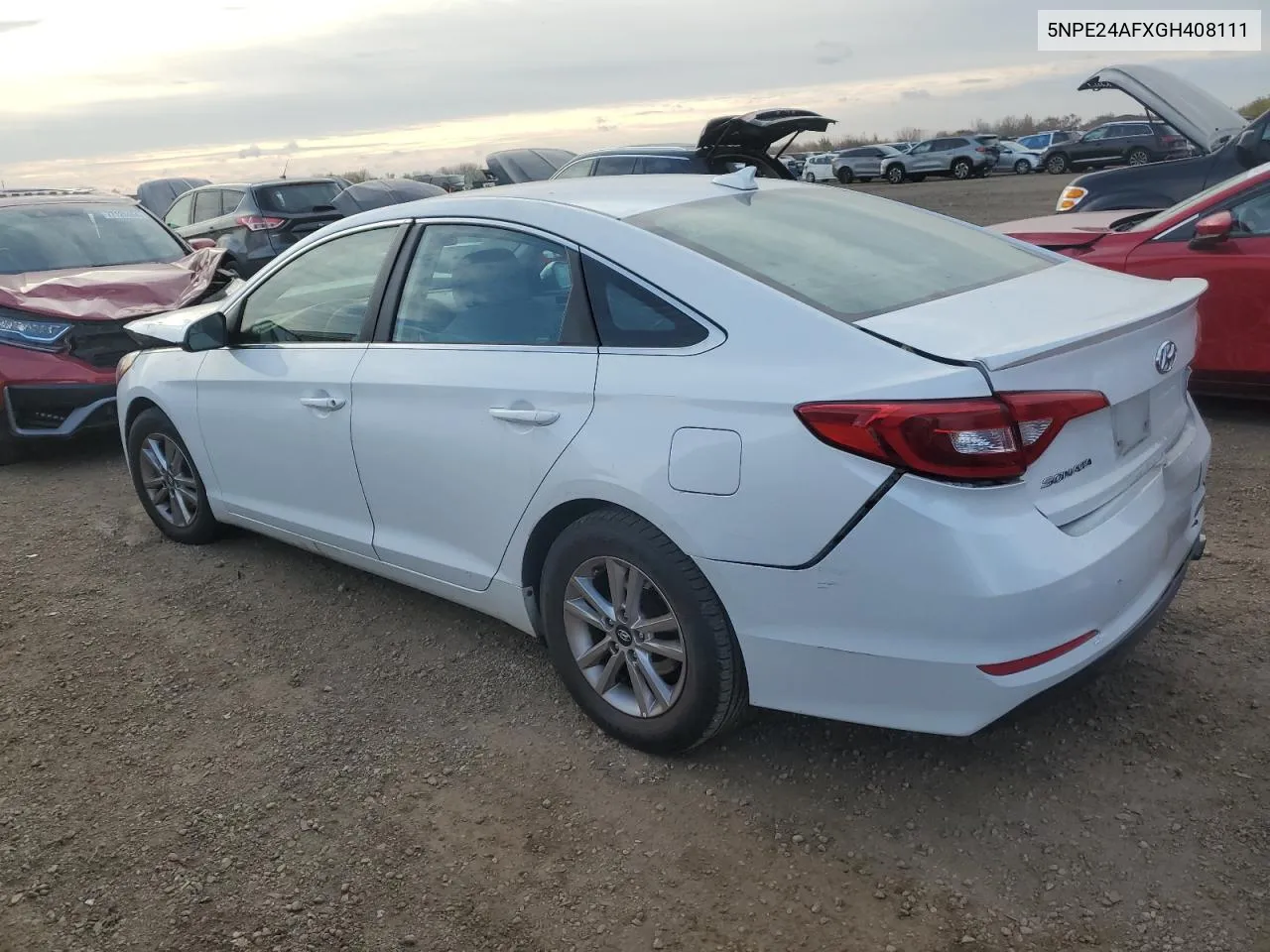 2016 Hyundai Sonata Se VIN: 5NPE24AFXGH408111 Lot: 77228354