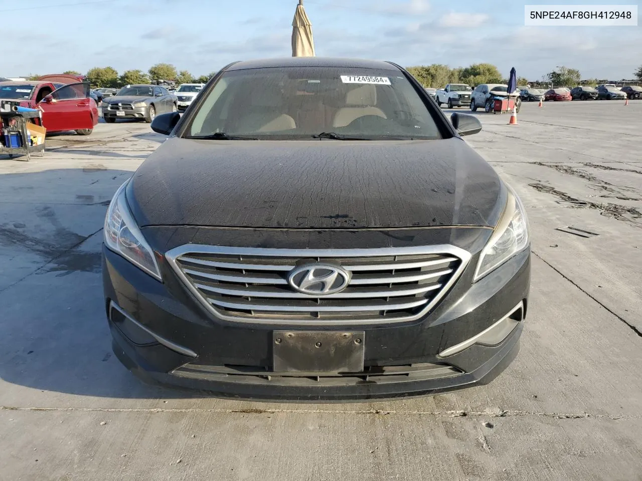 2016 Hyundai Sonata Se VIN: 5NPE24AF8GH412948 Lot: 77249584