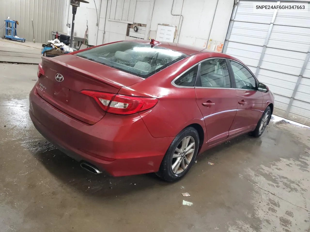 2016 Hyundai Sonata Se VIN: 5NPE24AF6GH347663 Lot: 77307344