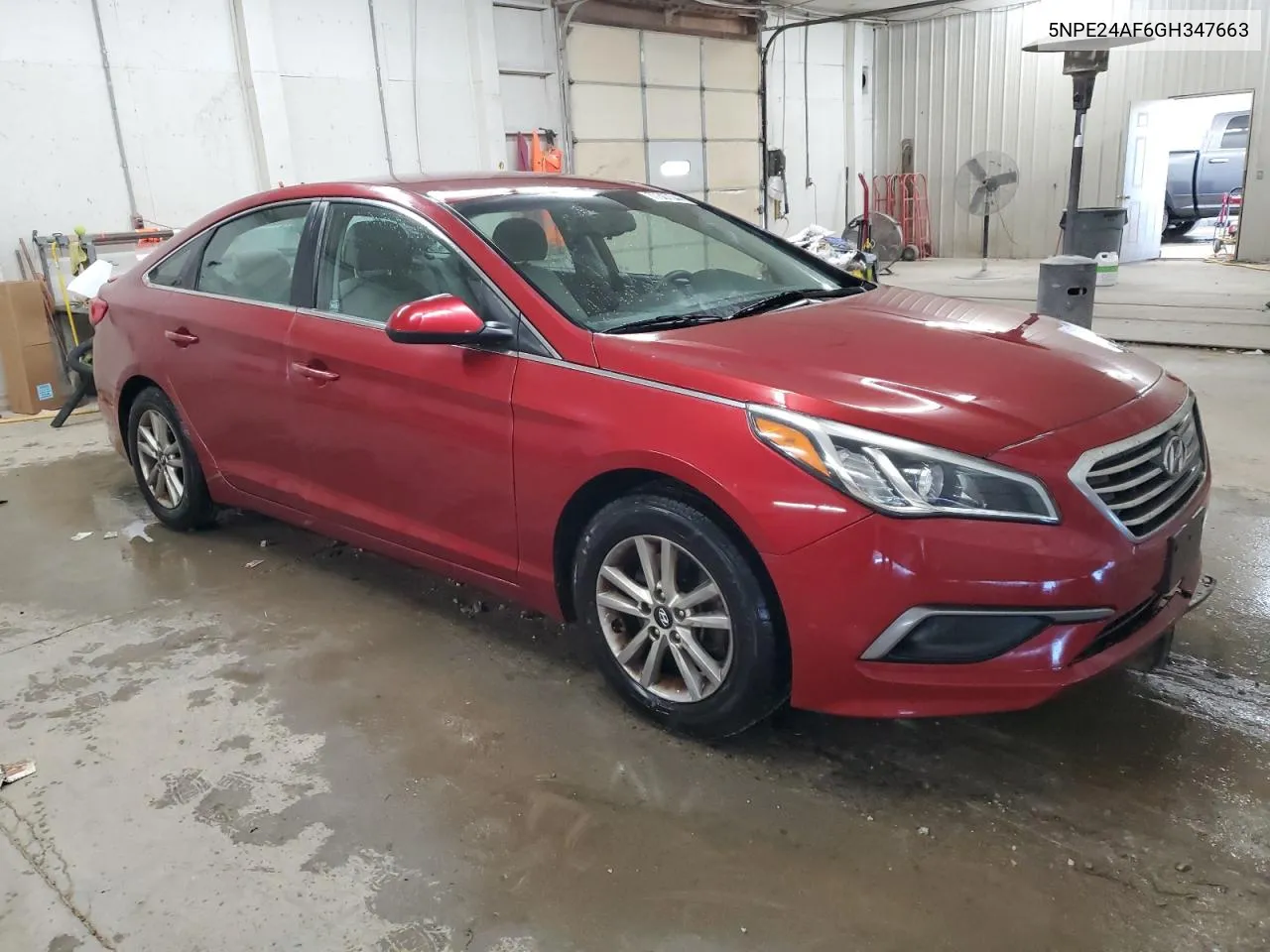 2016 Hyundai Sonata Se VIN: 5NPE24AF6GH347663 Lot: 77307344