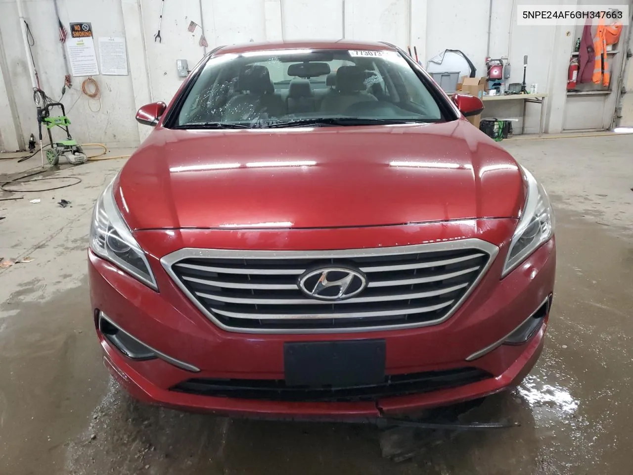 2016 Hyundai Sonata Se VIN: 5NPE24AF6GH347663 Lot: 77307344