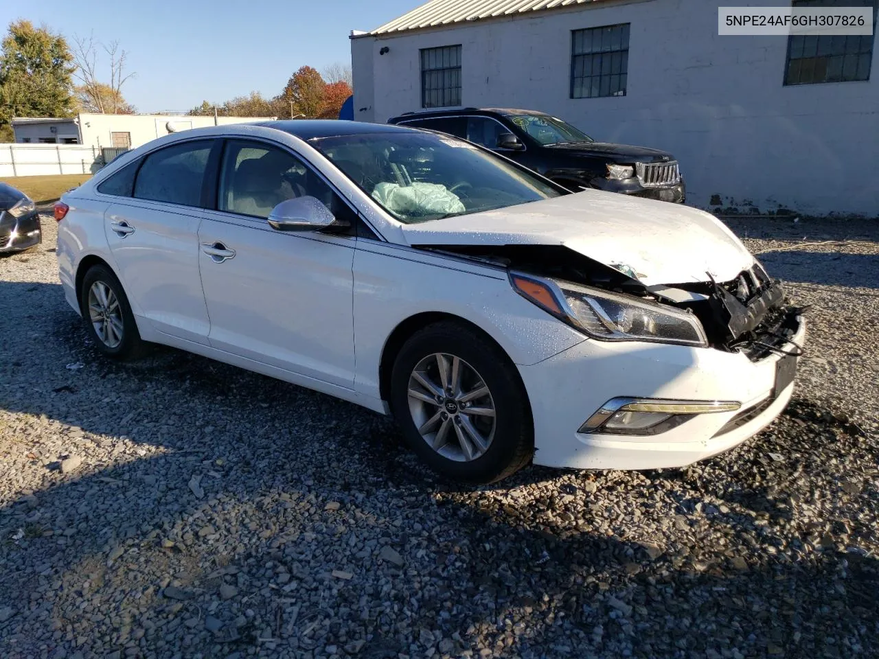 2016 Hyundai Sonata Se VIN: 5NPE24AF6GH307826 Lot: 77357674