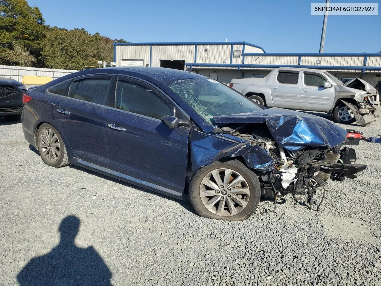 2016 Hyundai Sonata Sport VIN: 5NPE34AF6GH327927 Lot: 77401454