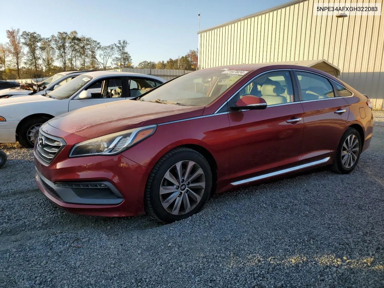 2016 Hyundai Sonata Sport VIN: 5NPE34AFXGH322083 Lot: 77447824