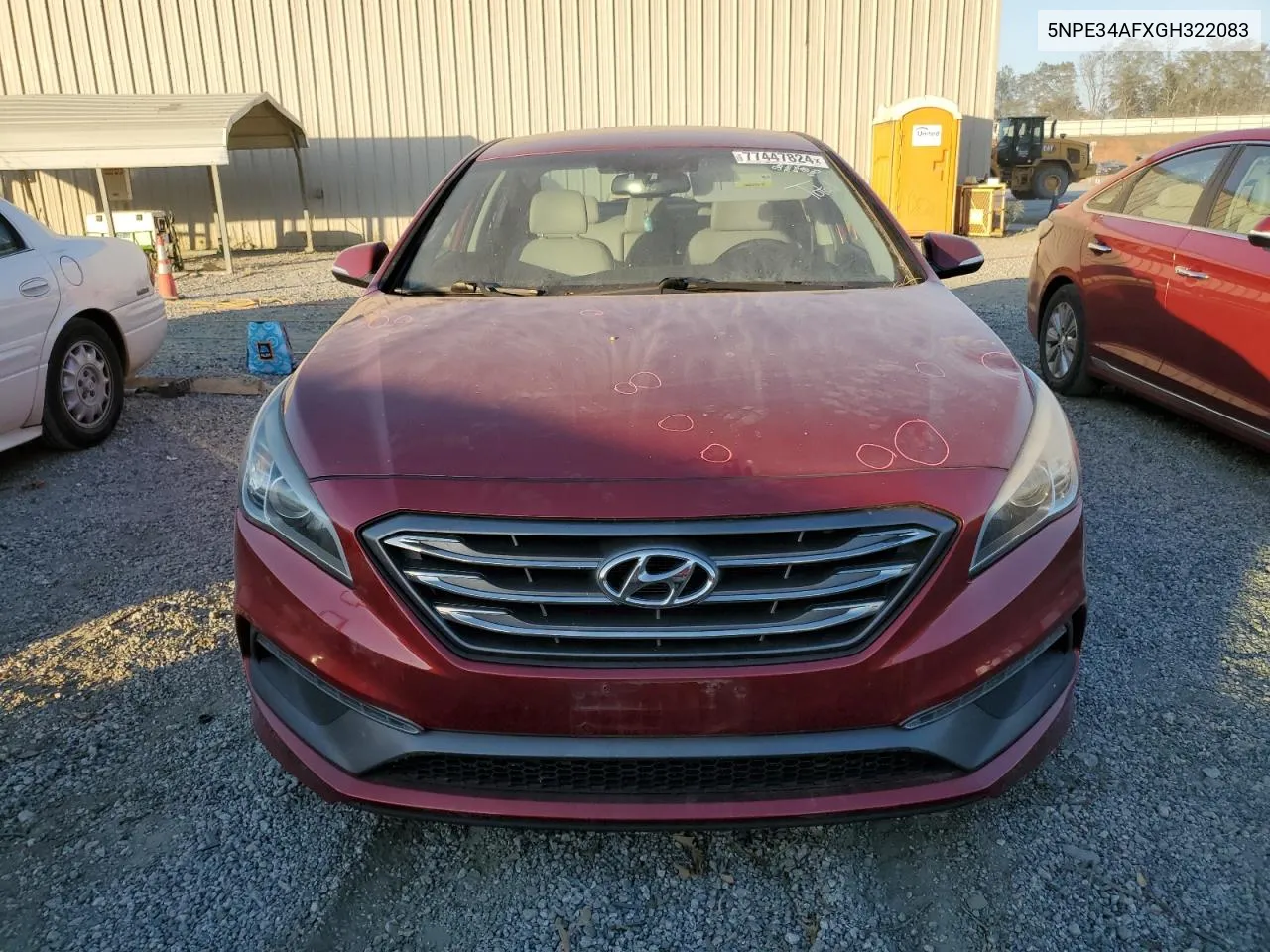 2016 Hyundai Sonata Sport VIN: 5NPE34AFXGH322083 Lot: 77447824