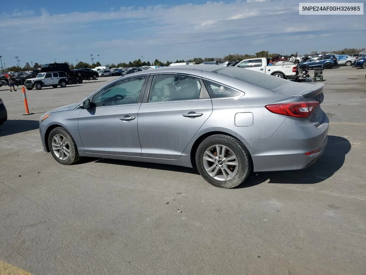 5NPE24AF0GH326985 2016 Hyundai Sonata Se