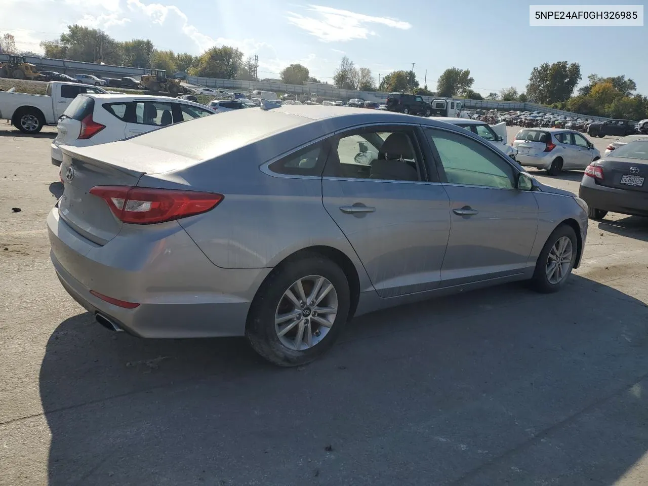 5NPE24AF0GH326985 2016 Hyundai Sonata Se