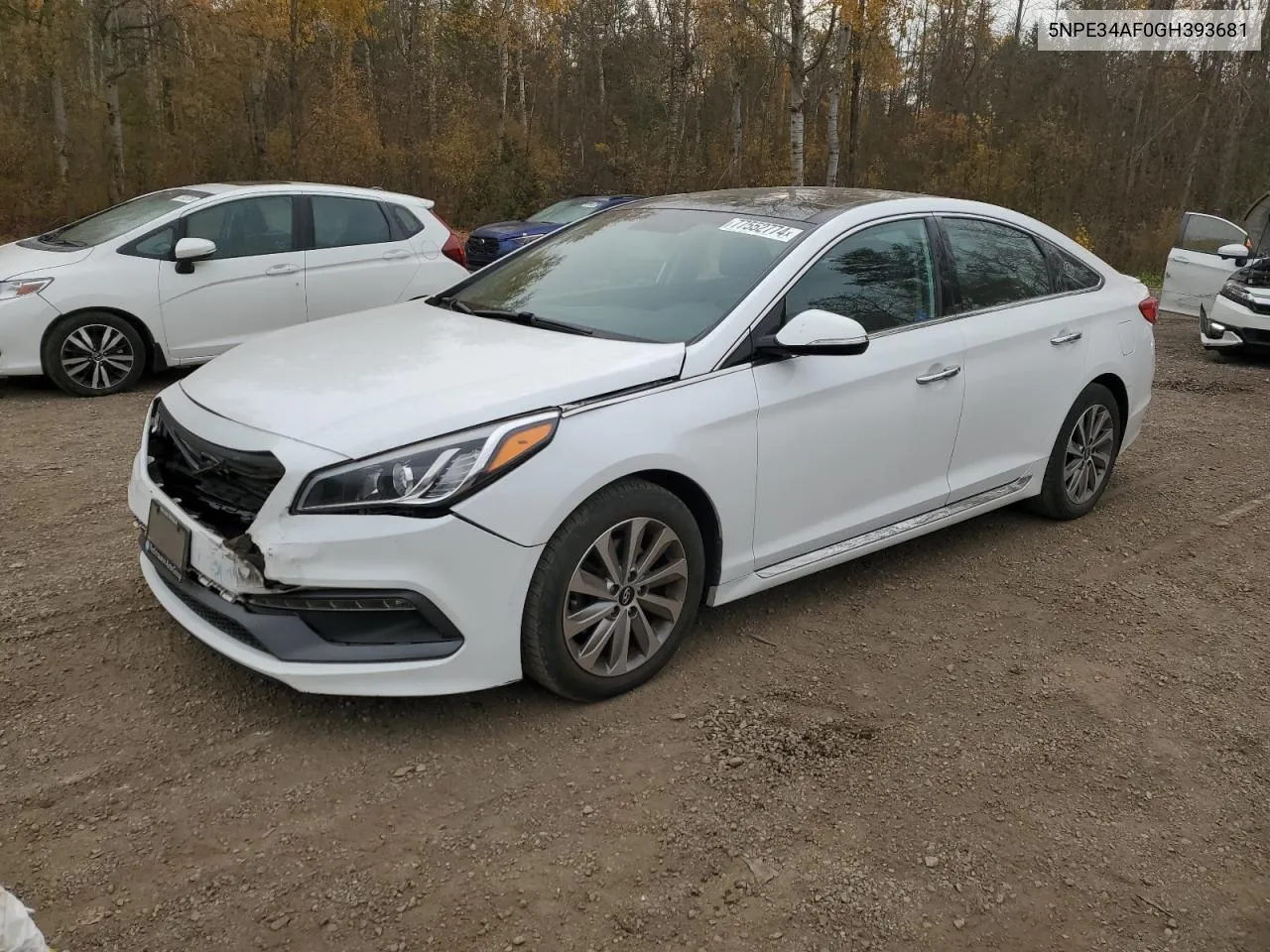 2016 Hyundai Sonata Sport VIN: 5NPE34AF0GH393681 Lot: 77552774