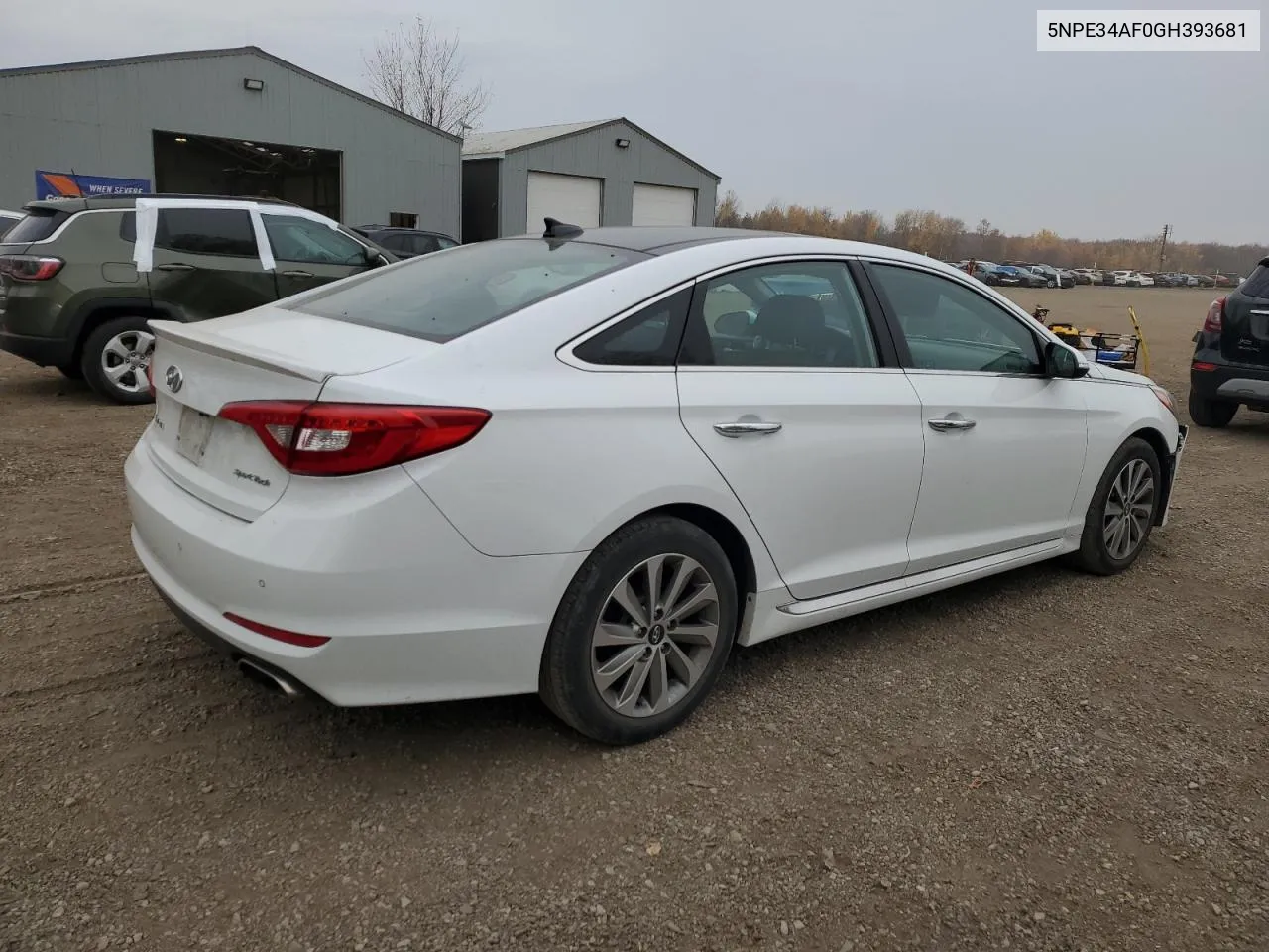 2016 Hyundai Sonata Sport VIN: 5NPE34AF0GH393681 Lot: 77552774