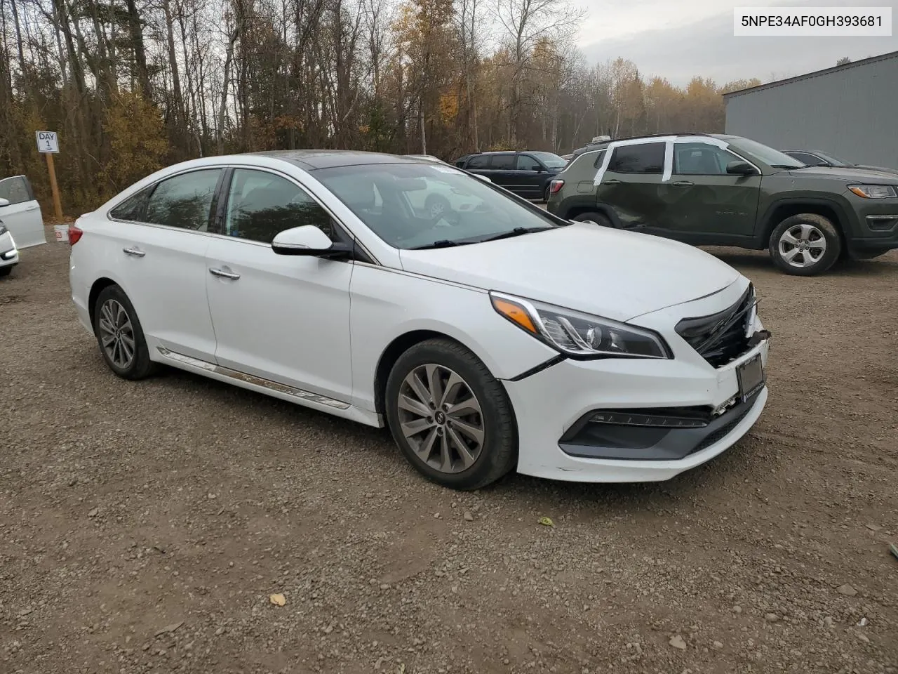 2016 Hyundai Sonata Sport VIN: 5NPE34AF0GH393681 Lot: 77552774