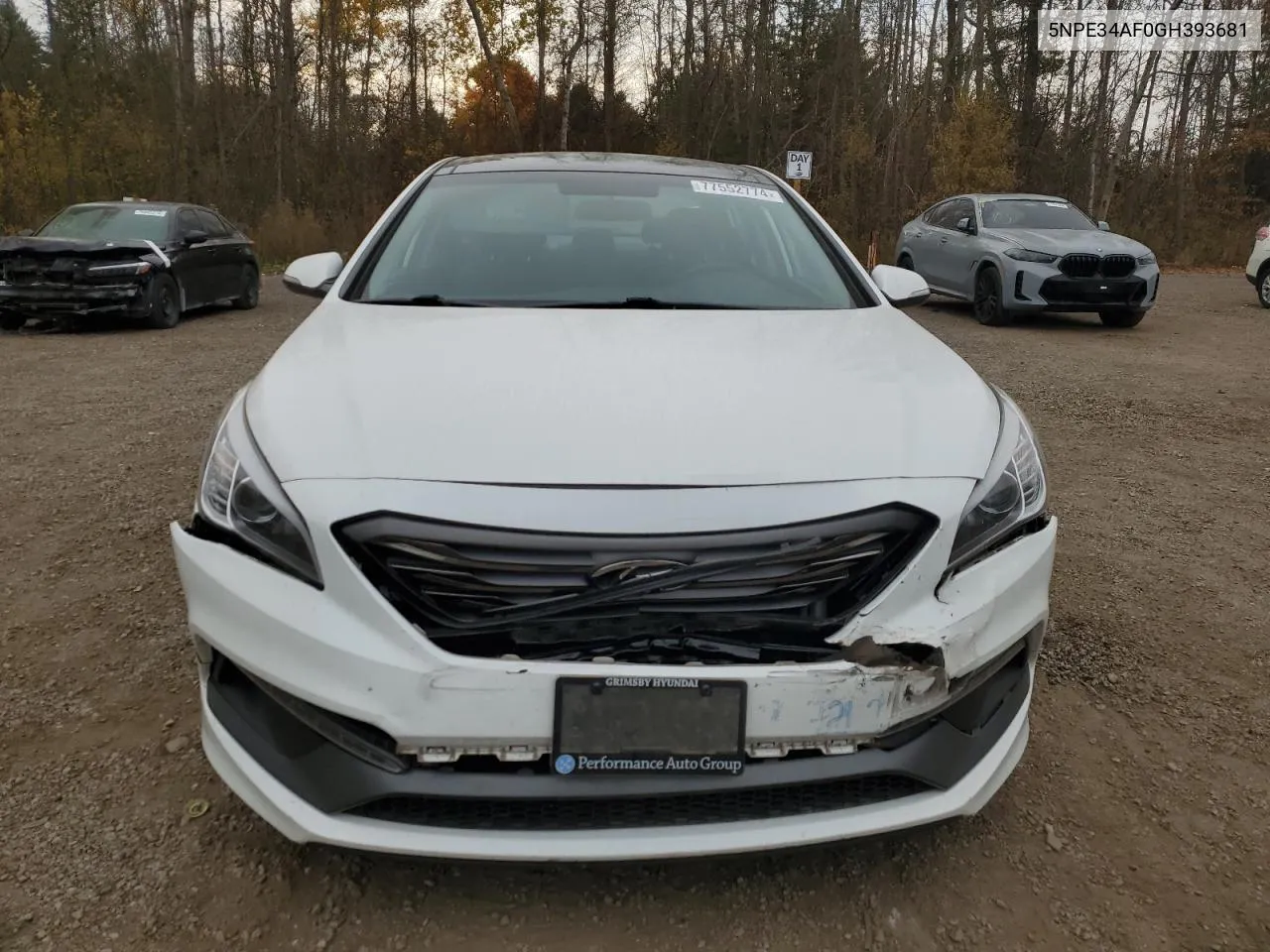 2016 Hyundai Sonata Sport VIN: 5NPE34AF0GH393681 Lot: 77552774