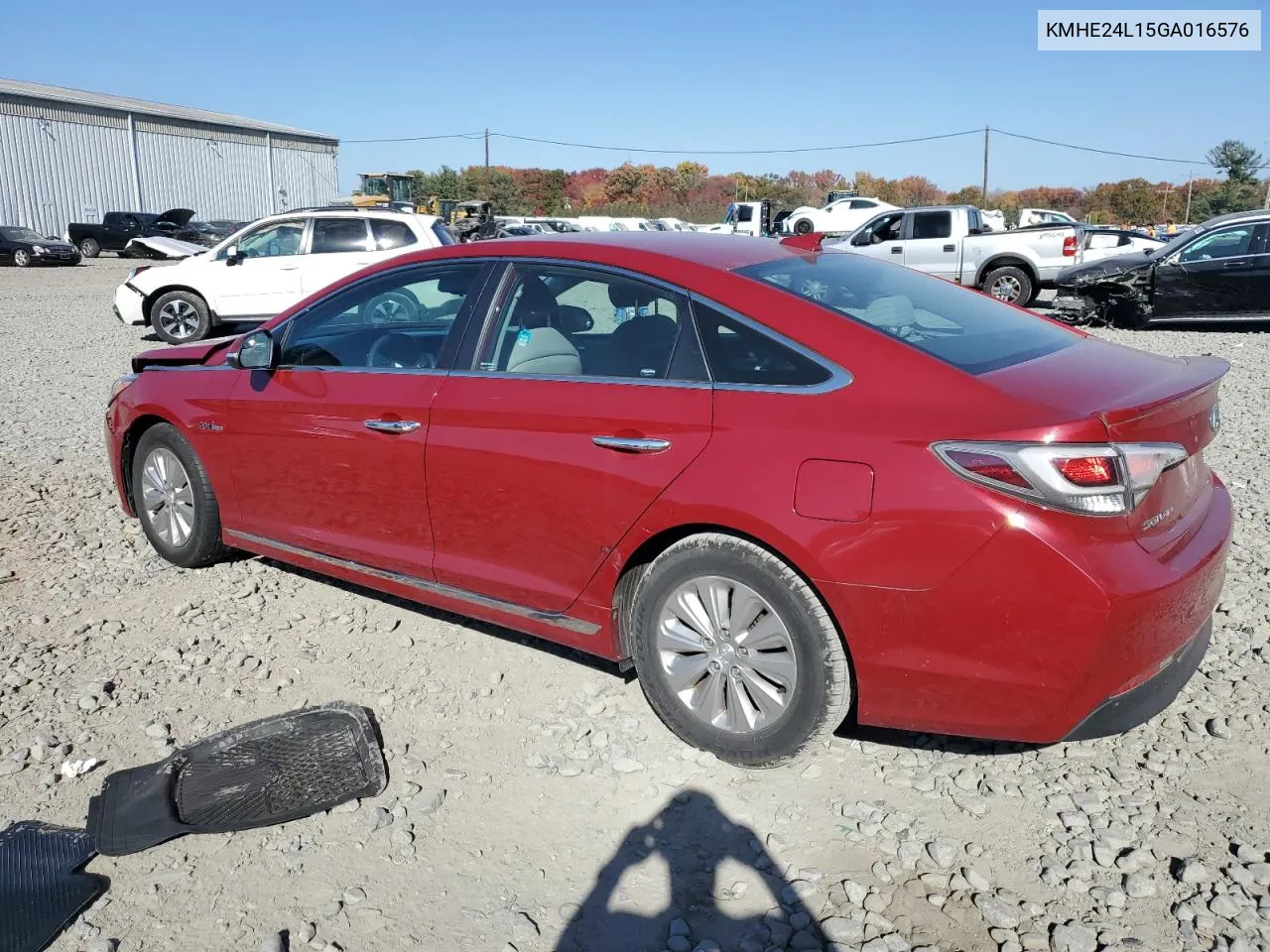 2016 Hyundai Sonata Hybrid VIN: KMHE24L15GA016576 Lot: 77605024