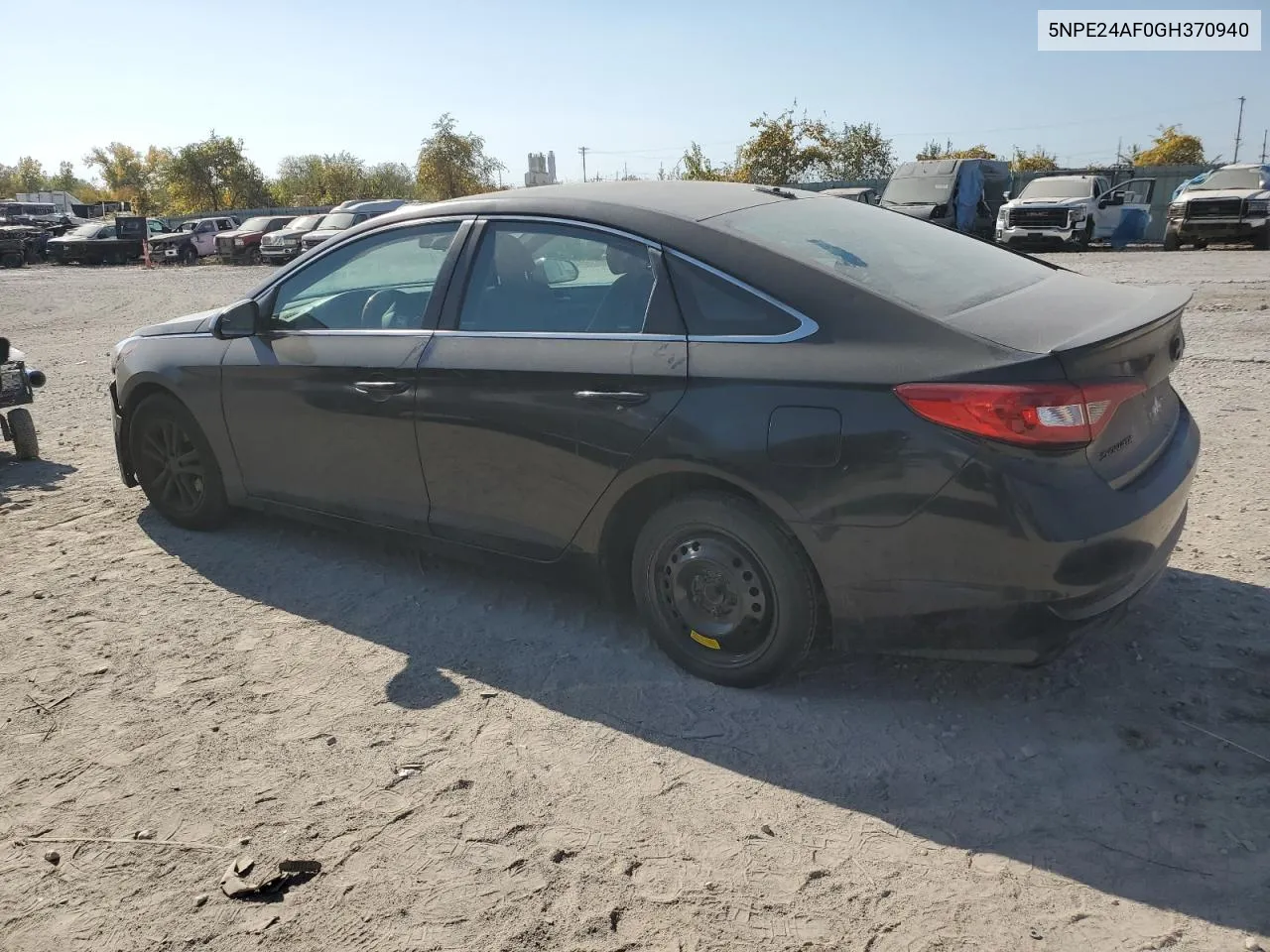 2016 Hyundai Sonata Se VIN: 5NPE24AF0GH370940 Lot: 77664334