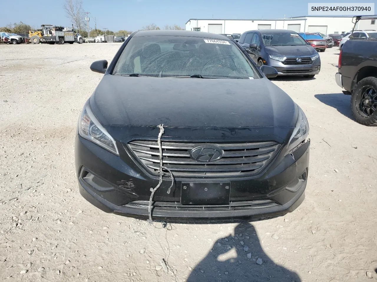 2016 Hyundai Sonata Se VIN: 5NPE24AF0GH370940 Lot: 77664334