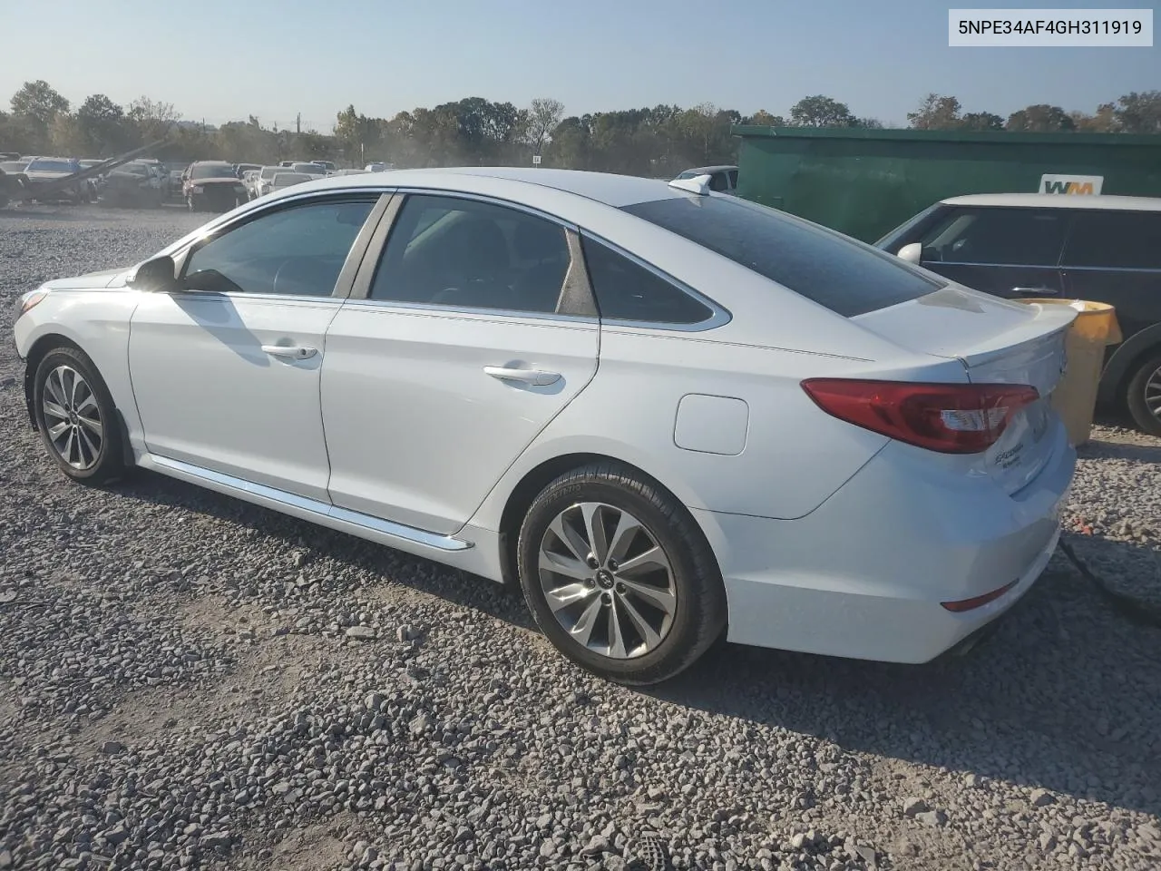 2016 Hyundai Sonata Sport VIN: 5NPE34AF4GH311919 Lot: 77832744