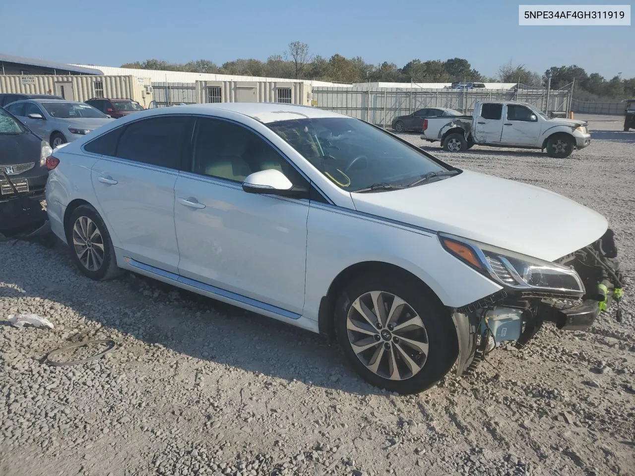 2016 Hyundai Sonata Sport VIN: 5NPE34AF4GH311919 Lot: 77832744