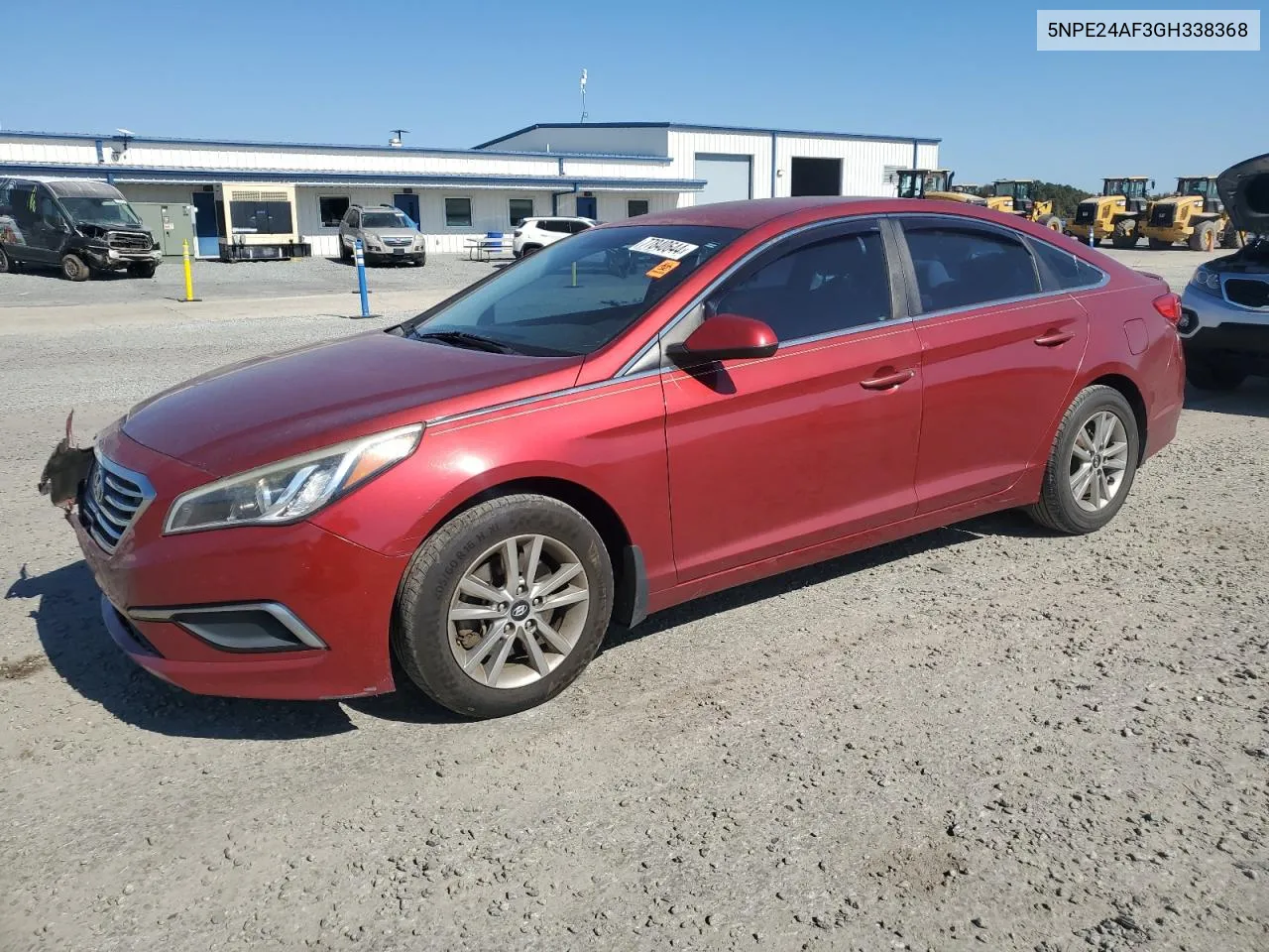 2016 Hyundai Sonata Se VIN: 5NPE24AF3GH338368 Lot: 77840644