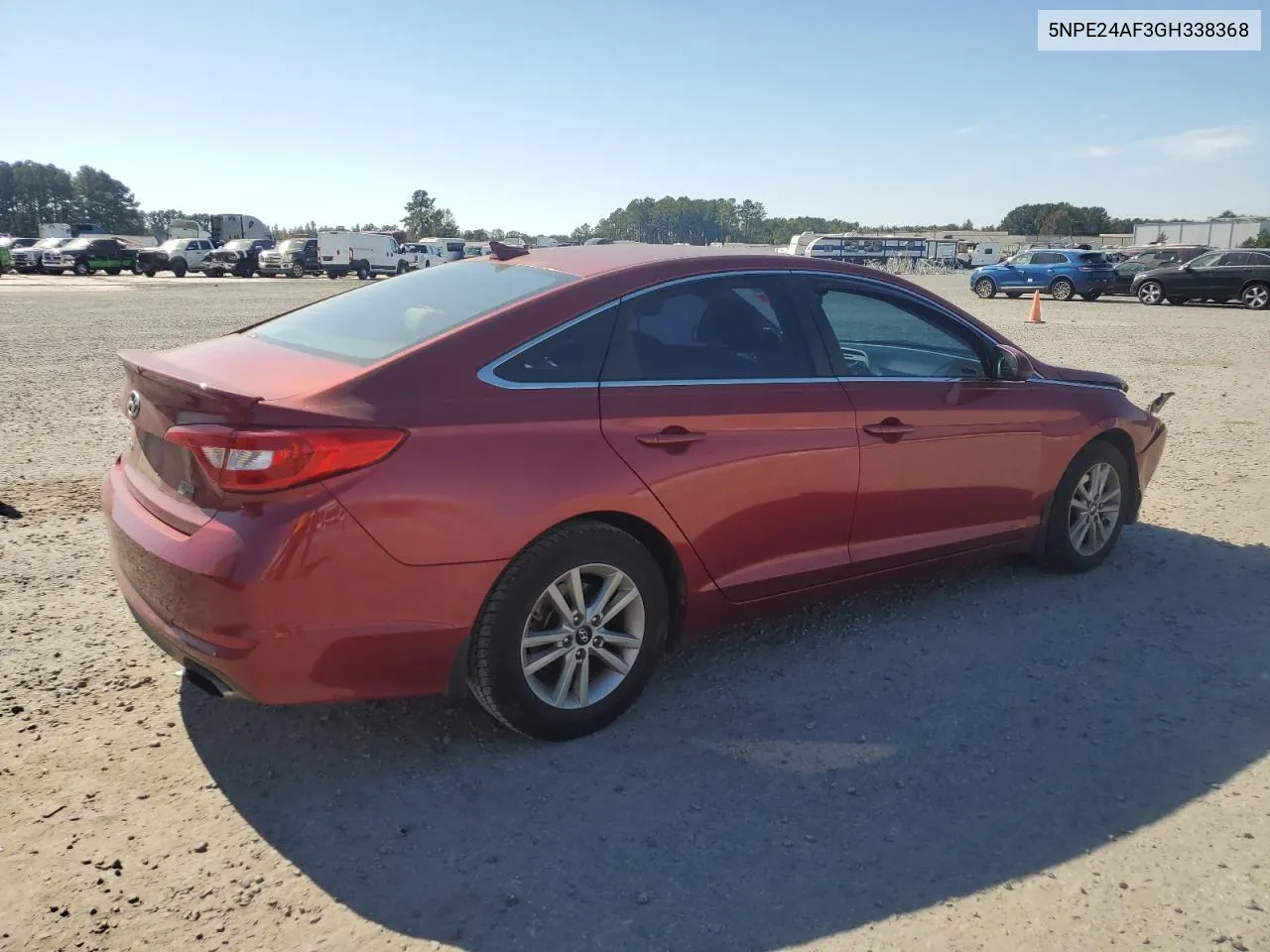 2016 Hyundai Sonata Se VIN: 5NPE24AF3GH338368 Lot: 77840644