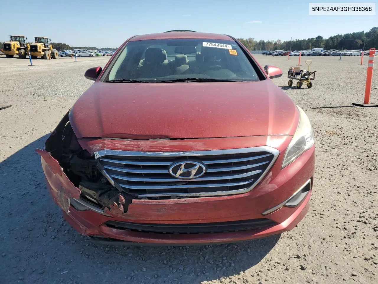 2016 Hyundai Sonata Se VIN: 5NPE24AF3GH338368 Lot: 77840644