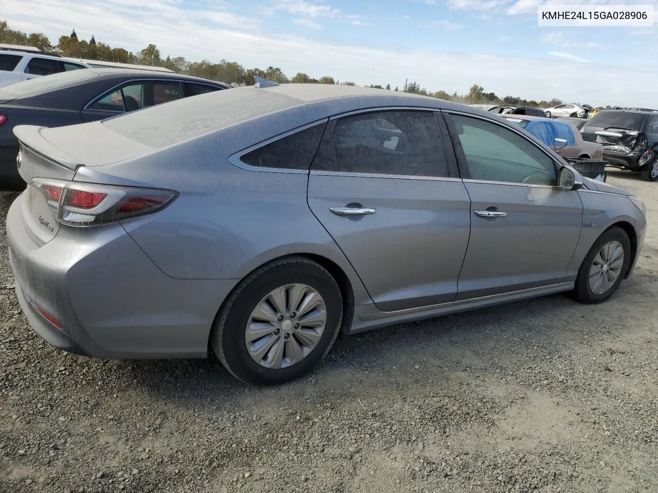 2016 Hyundai Sonata Hybrid VIN: KMHE24L15GA028906 Lot: 77929304