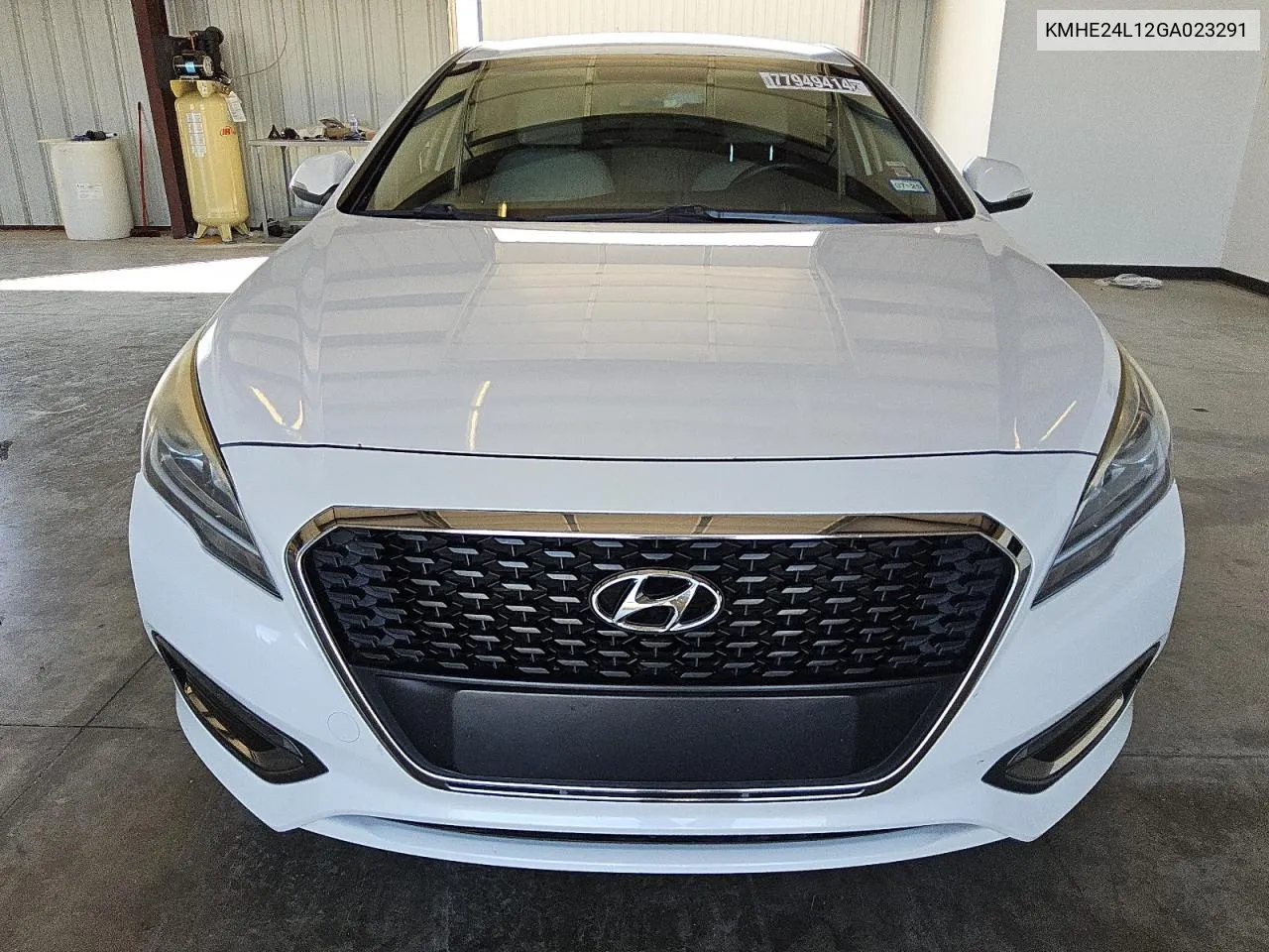 2016 Hyundai Sonata Hybrid VIN: KMHE24L12GA023291 Lot: 77949414