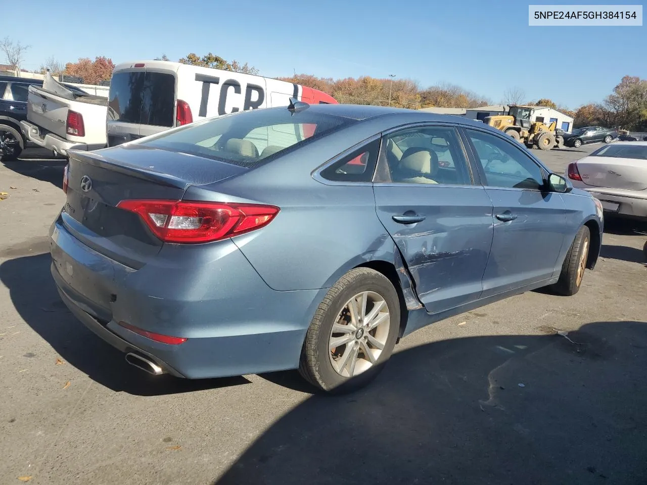 2016 Hyundai Sonata Se VIN: 5NPE24AF5GH384154 Lot: 77952274