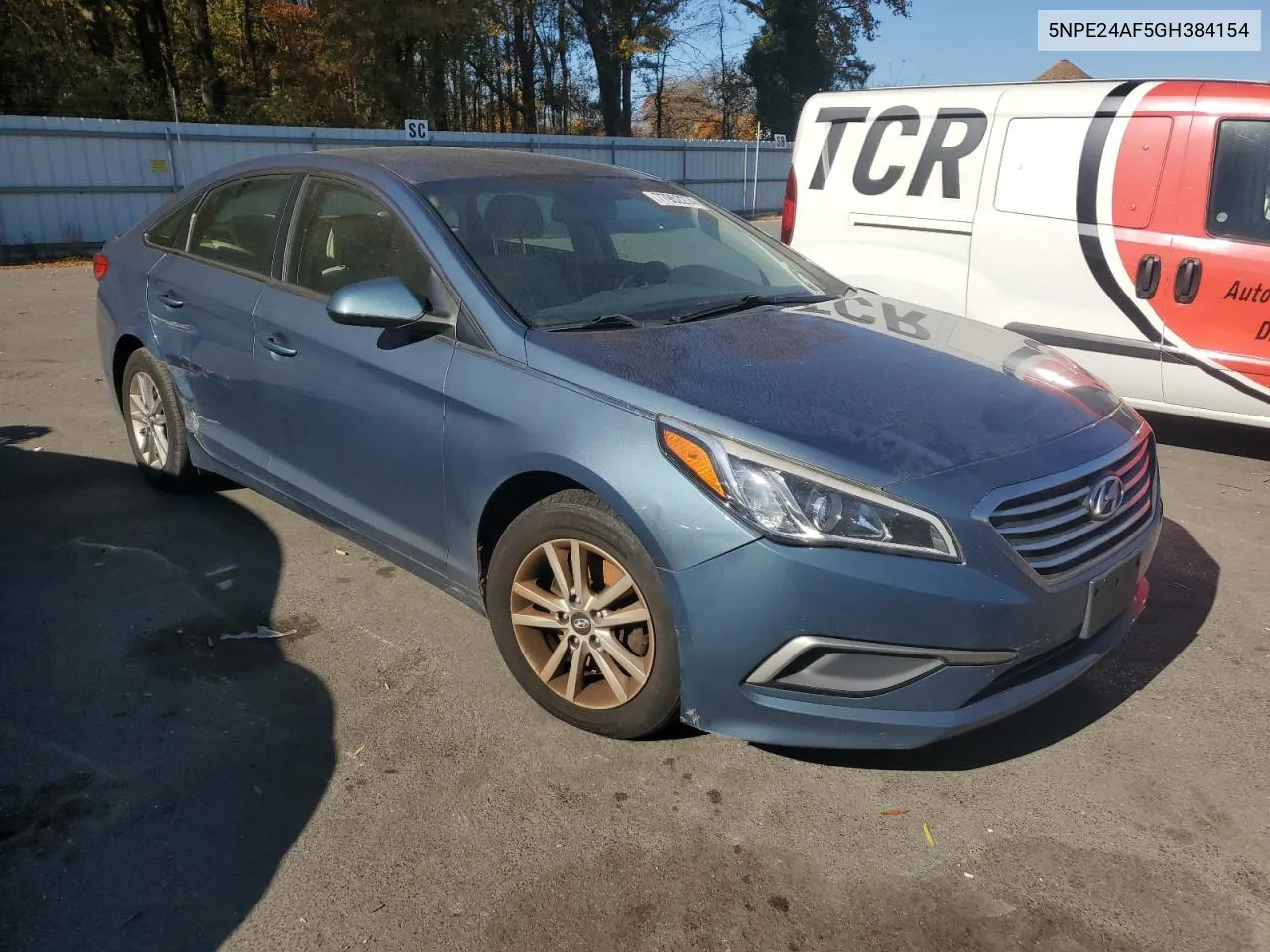 2016 Hyundai Sonata Se VIN: 5NPE24AF5GH384154 Lot: 77952274