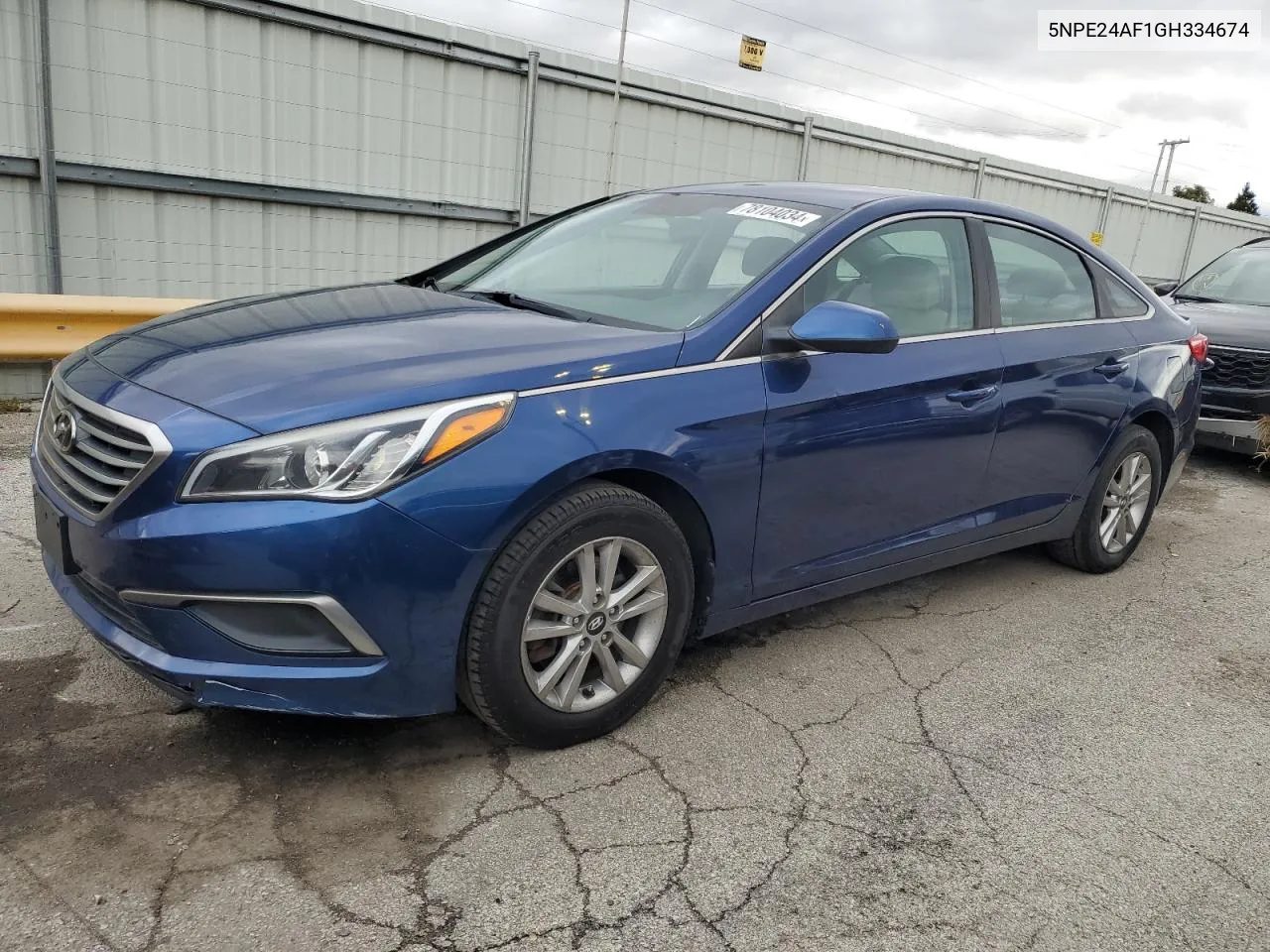 2016 Hyundai Sonata Se VIN: 5NPE24AF1GH334674 Lot: 78104034