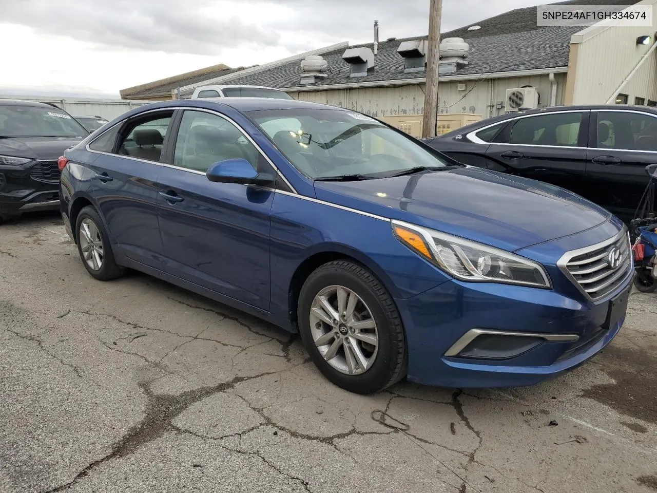 2016 Hyundai Sonata Se VIN: 5NPE24AF1GH334674 Lot: 78104034